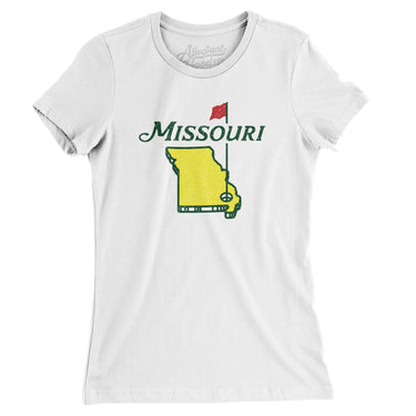 Missouri Golf Women's T-Shirt-Allegiant Goods Co. Vintage Sports Apparel