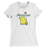Missouri Golf Women's T-Shirt-White-Allegiant Goods Co. Vintage Sports Apparel