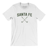 Santa Fe Golf Men/Unisex T-Shirt-White-Allegiant Goods Co. Vintage Sports Apparel