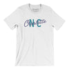 Charlotte Nc Overprinted Men/Unisex T-Shirt-White-Allegiant Goods Co. Vintage Sports Apparel