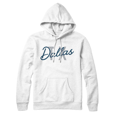 Dallas Tx Overprinted Hoodie-Allegiant Goods Co. Vintage Sports Apparel