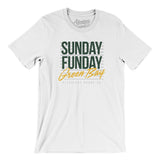 Sunday Funday Green Bay Men/Unisex T-Shirt-Allegiant Goods Co. Vintage Sports Apparel