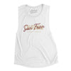 San Fran Overprint Women's Flowey Scoopneck Muscle Tank-White-Allegiant Goods Co. Vintage Sports Apparel