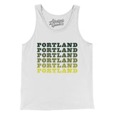 Portland Repeat Men/Unisex Tank Top-Allegiant Goods Co. Vintage Sports Apparel