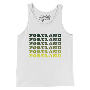Portland Repeat Men/Unisex Tank Top-Allegiant Goods Co. Vintage Sports Apparel