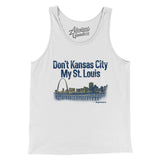 Don't Kansas City My St. Louis Men/Unisex Tank Top-Allegiant Goods Co. Vintage Sports Apparel