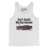 Don't Austin My San Antonio Men/Unisex Tank Top-Allegiant Goods Co. Vintage Sports Apparel
