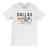 Dallas Cycling Men/Unisex T-Shirt-White-Allegiant Goods Co. Vintage Sports Apparel