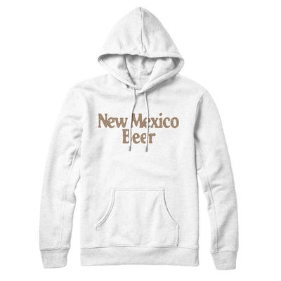 New Mexico Beer Hoodie-White-Allegiant Goods Co. Vintage Sports Apparel