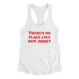 There's No Place Like New Jersey Women's Racerback Tank-Allegiant Goods Co. Vintage Sports Apparel