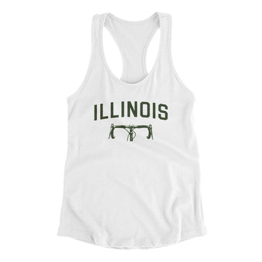 Illinois Cycling in White Color