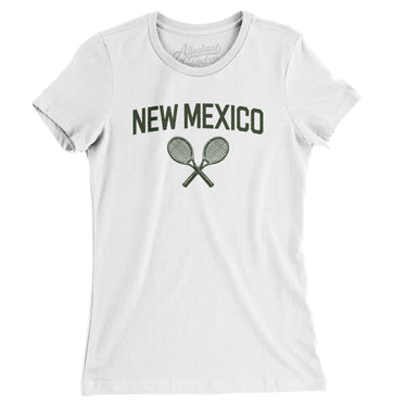 New Mexico Tennis in White Color