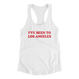 I've Been To Los Angeles Women's Racerback Tank-Allegiant Goods Co. Vintage Sports Apparel