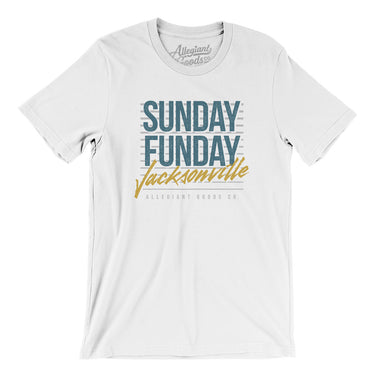 Sunday Funday Jacksonville Men/Unisex T-Shirt-Allegiant Goods Co. Vintage Sports Apparel