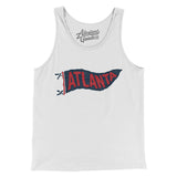 Atlanta Pennant Men/Unisex Tank Top-Allegiant Goods Co. Vintage Sports Apparel