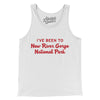 I've Been To New River Gorge National Park Men/Unisex Tank Top-White-Allegiant Goods Co. Vintage Sports Apparel