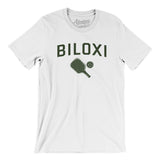 Biloxi Pickleball Men/Unisex T-Shirt-White-Allegiant Goods Co. Vintage Sports Apparel