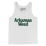 Arkansas Weed Men/Unisex Tank Top-Allegiant Goods Co. Vintage Sports Apparel