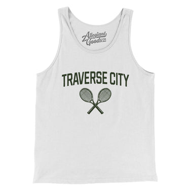 Traverse City Tennis in White Color
