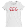 I've Been To New River Gorge National Park Women's T-Shirt-White-Allegiant Goods Co. Vintage Sports Apparel