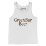 Green Bay Beer Men/Unisex Tank Top-Allegiant Goods Co. Vintage Sports Apparel