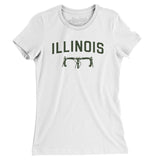 Illinois Cycling in White Color
