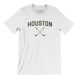 Houston Golf Men/Unisex T-Shirt-White-Allegiant Goods Co. Vintage Sports Apparel