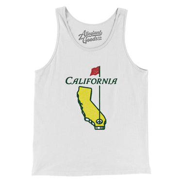 California Golf Men/Unisex Tank Top-Allegiant Goods Co. Vintage Sports Apparel