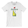 Idaho Golf Men/Unisex T-Shirt-White-Allegiant Goods Co. Vintage Sports Apparel