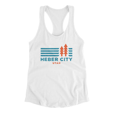 Heber City Utah in White Color