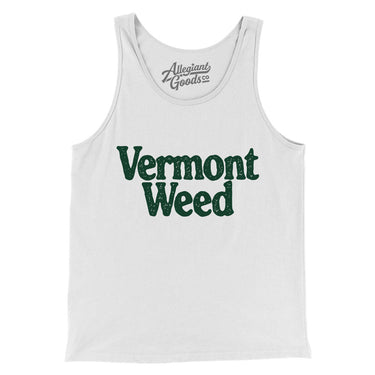 Vermont Weed Men/Unisex Tank Top-Allegiant Goods Co. Vintage Sports Apparel