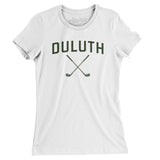 Duluth Golf Women's T-Shirt-White-Allegiant Goods Co. Vintage Sports Apparel