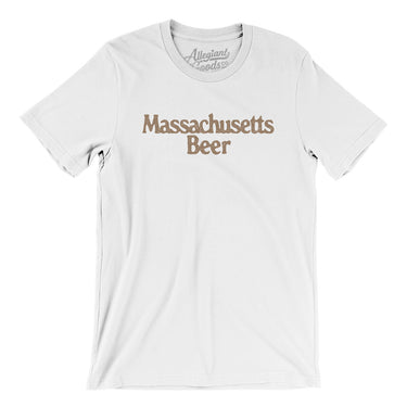 Massachusetts Beer Men/Unisex T-Shirt-Allegiant Goods Co. Vintage Sports Apparel