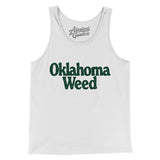 Oklahoma Weed Men/Unisex Tank Top-Allegiant Goods Co. Vintage Sports Apparel