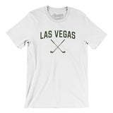 Las Vegas Golf Men/Unisex T-Shirt-White-Allegiant Goods Co. Vintage Sports Apparel