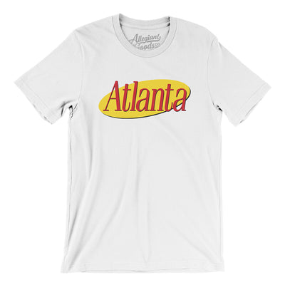 Atlanta Seinfeld Men/Unisex T-Shirt-White-Allegiant Goods Co. Vintage Sports Apparel