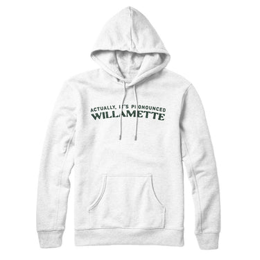 Actually It's Pronounced Willamette in White Color