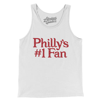 Philly's Number 1 Fan Men/Unisex Tank Top-Allegiant Goods Co. Vintage Sports Apparel