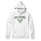 Gulf Shores Tennis Hoodie-White-Allegiant Goods Co. Vintage Sports Apparel