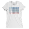 Rochester Repeat Women's T-Shirt-White-Allegiant Goods Co. Vintage Sports Apparel