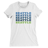 Seattle Repeat Women's T-Shirt-Allegiant Goods Co. Vintage Sports Apparel
