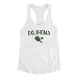 Oklahoma Pickleball in White Color