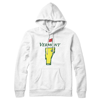 Vermont Golf Hoodie-White-Allegiant Goods Co. Vintage Sports Apparel