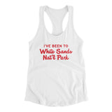I've Been To White Sands National Park Women's Racerback Tank-Allegiant Goods Co. Vintage Sports Apparel