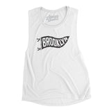 Brooklyn Pennant Women's Flowey Scoopneck Muscle Tank-Allegiant Goods Co. Vintage Sports Apparel