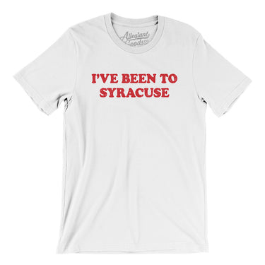 I've Been To Syracuse Men/Unisex T-Shirt-Allegiant Goods Co. Vintage Sports Apparel