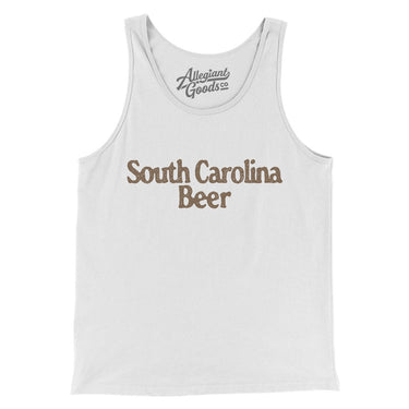 South Carolina Beer Men/Unisex Tank Top-Allegiant Goods Co. Vintage Sports Apparel