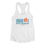 Bar Harbor Maine in White Color