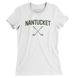 Nantucket Golf Women's T-Shirt-White-Allegiant Goods Co. Vintage Sports Apparel