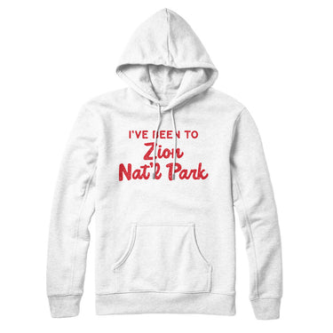 I've Been To Zion National Park Hoodie-Allegiant Goods Co. Vintage Sports Apparel